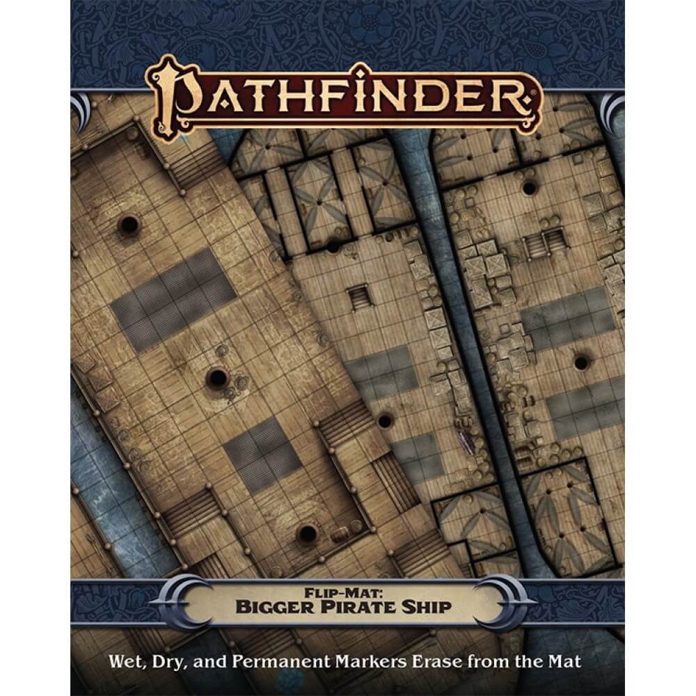Pathfinder Accessories: Flip-Mat: Bigger Pirate Ship