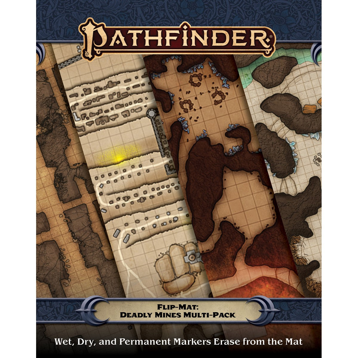 Pathfinder Accessories: Flip-Mat: Deadly Mines Multi-Pack