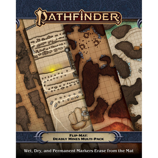 Pathfinder Accessories: Flip-Mat: Deadly Mines Multi-Pack