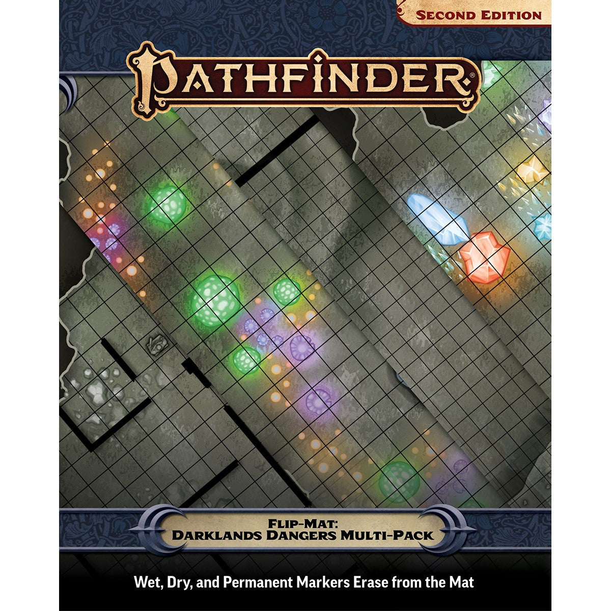 Pathfinder Accessories: Flip-Mat: Darklands Dangers Multi-Pack