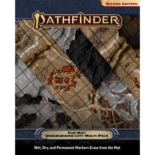 Pathfinder Accessories: Flip-Mat: Underground City Multi-Pack