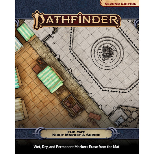 Pathfinder Accessories: Flip-Mat: Night Market & Shrine