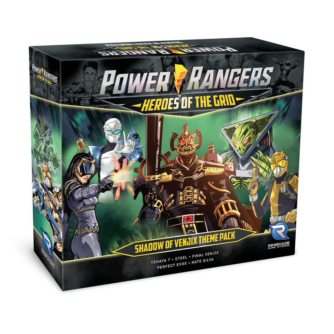 Power Rangers Heroes of the Grid - Shadow of Venjix Theme Pack