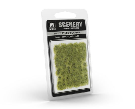 Vallejo - Scenery - Wild Tuft - Large - Dense Green