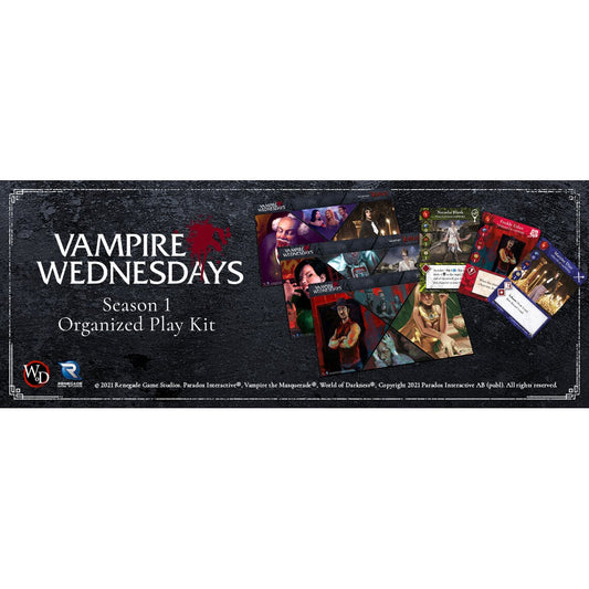 Vampire: The Masquerade Rivals Expandable Card Game - Organized Play Kit Season 1.1