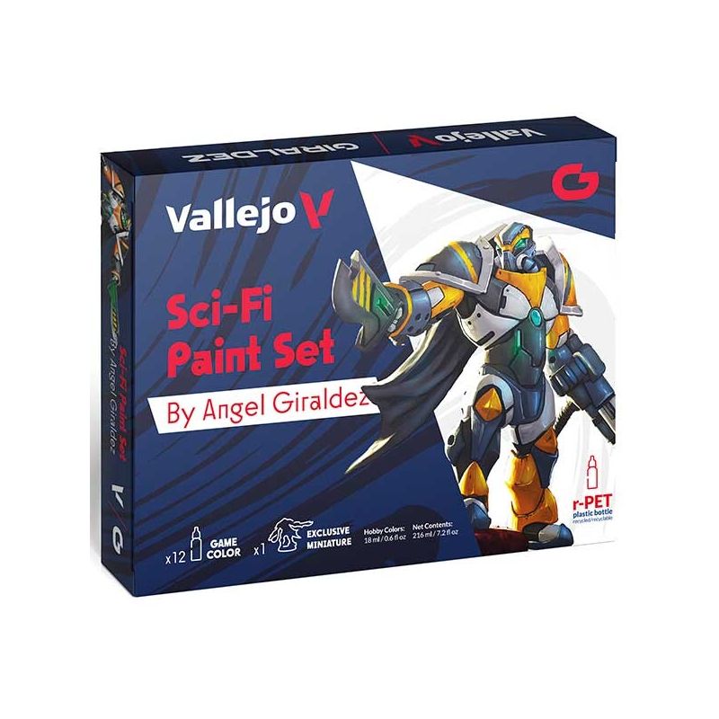 Vallejo - Game Colour - Sci-Fi Paint Set by Angel Giraldez