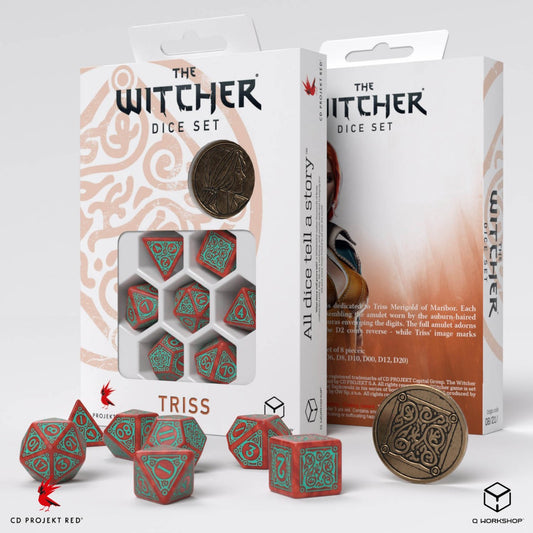 Q Workshop - The Witcher Dice Set Triss - Merigold The Fearless
