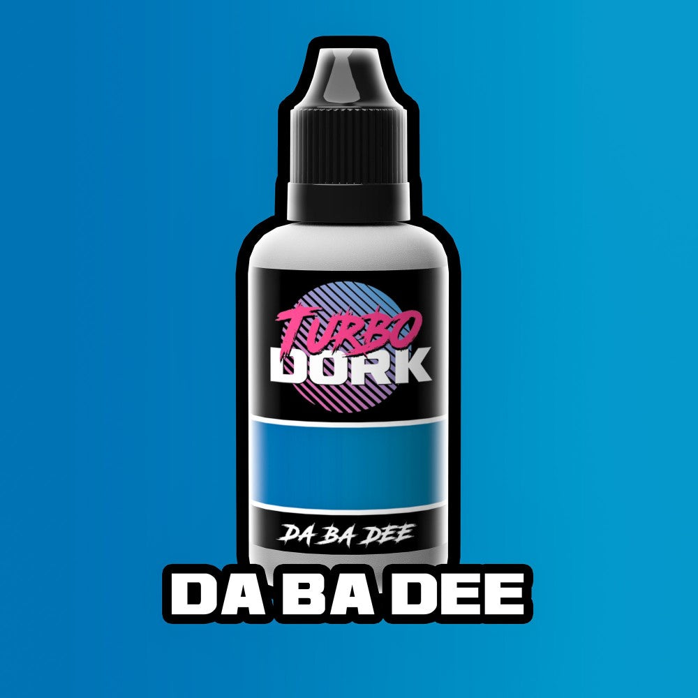 Turbo Dork - Da Ba Dee Metallic Acrylic Paint 20ml Bottle