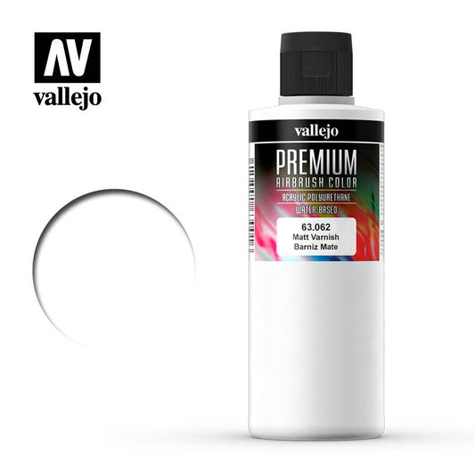 Vallejo - Premium Colour - Matte Varnish 200ml