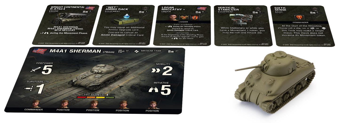 World of Tanks: Wave 5 – American Sherman M4A1 76mm
