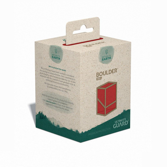 Ultimate Guard: Deck Box – RTE Boulder 100+ – Red